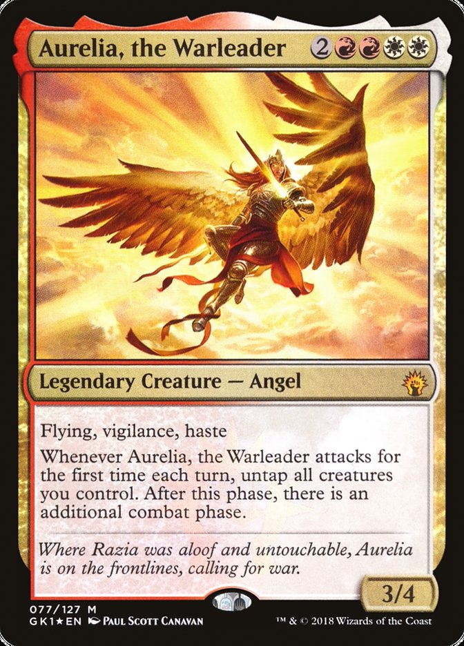 Aurelia, the Warleader front