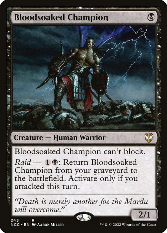Bloodsoaked Champion front
