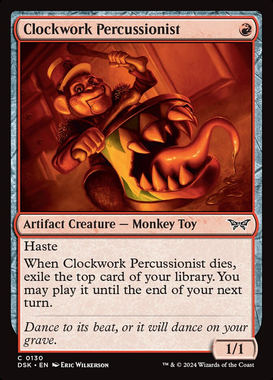 Clockwork Percussionist front
