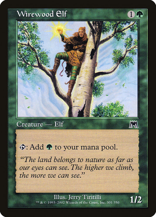 Wirewood Elf front