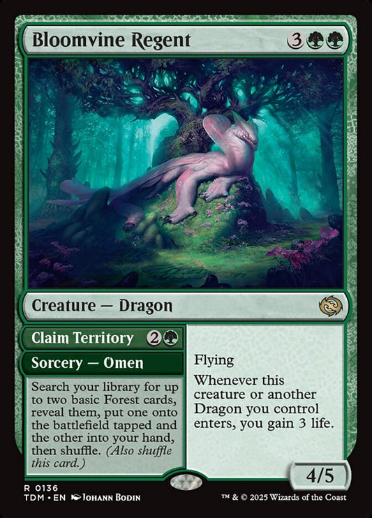 Bloomvine Regent // Claim Territory front