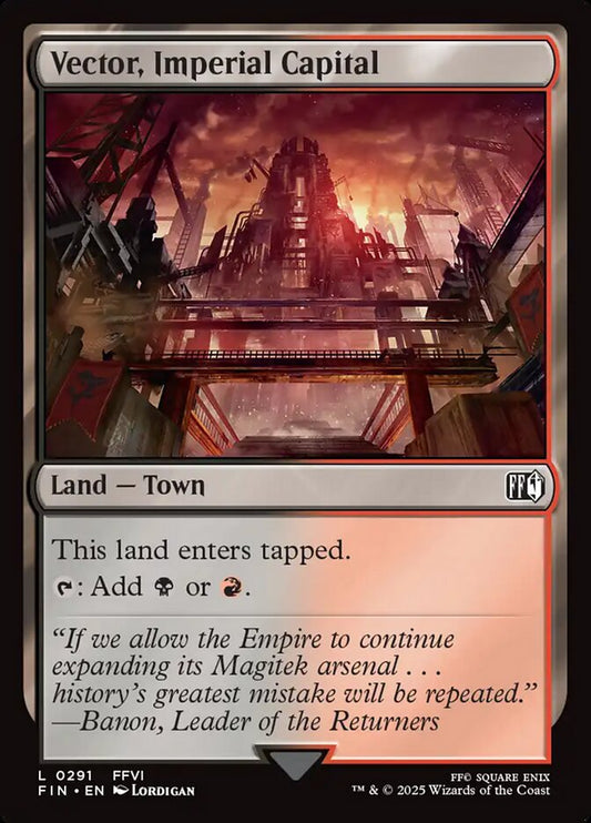 Vector, Imperial Capital front