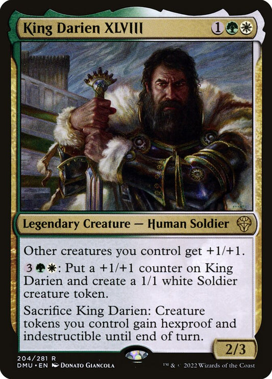 King Darien XLVIII front