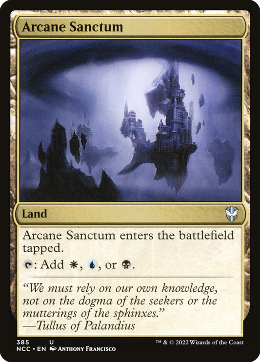 Arcane Sanctum front