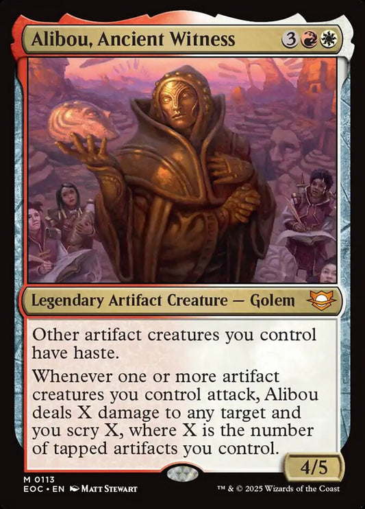 Alibou, Ancient Witness front
