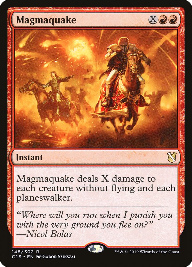 Magmaquake front