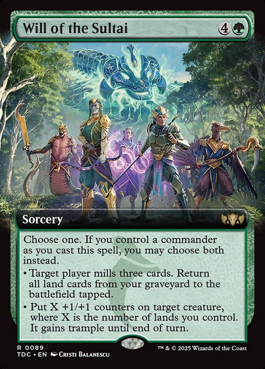 Will of the Sultai front