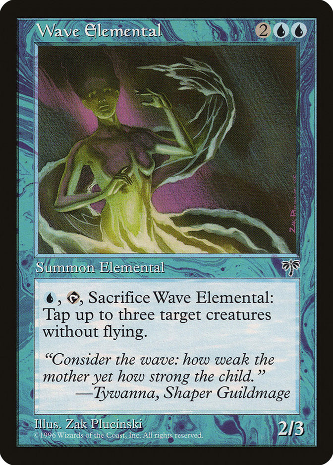 Wave Elemental front