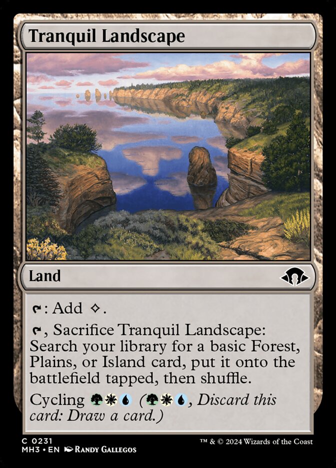 Tranquil Landscape front