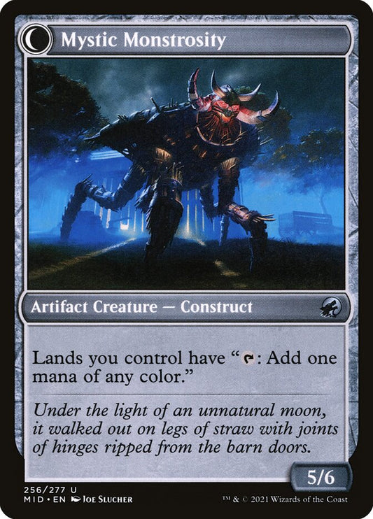 Mystic Skull // Mystic Monstrosity back