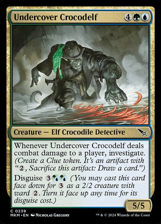 Undercover Crocodelf front