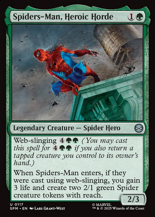 Spiders-Man, Heroic Horde front