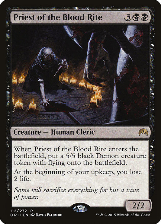 Priest of the Blood Rite front