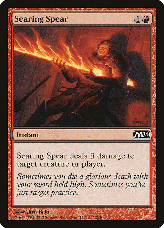Searing Spear front