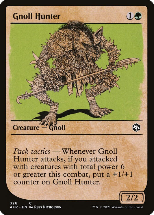 Gnoll Hunter front