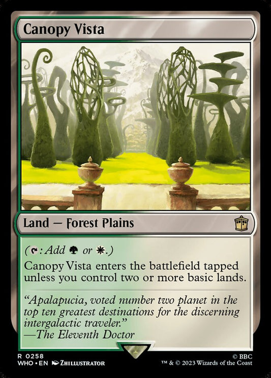 Canopy Vista front