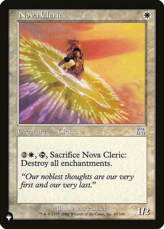 Nova Cleric front