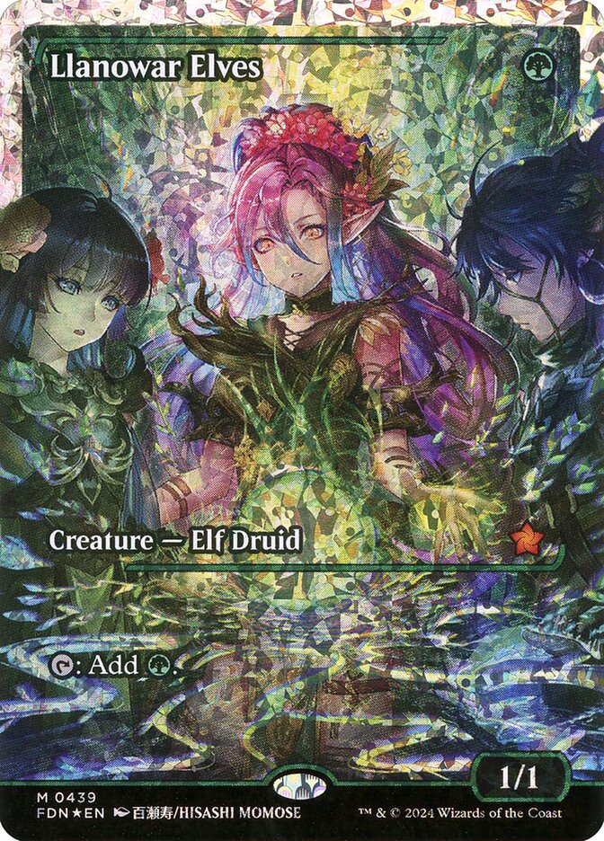 Llanowar Elves front