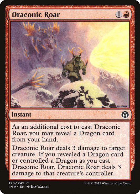 Draconic Roar front