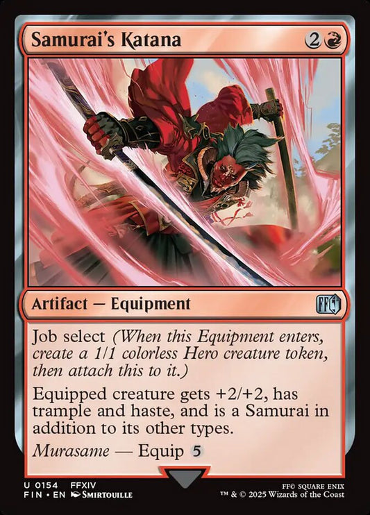 Samurai's Katana front