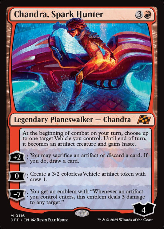 Chandra, Spark Hunter front