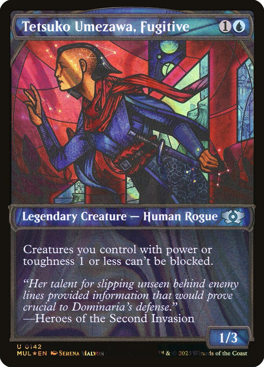 Tetsuko Umezawa, Fugitive front