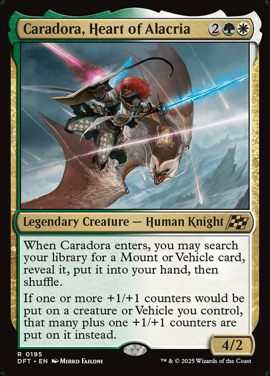 Caradora, Heart of Alacria front