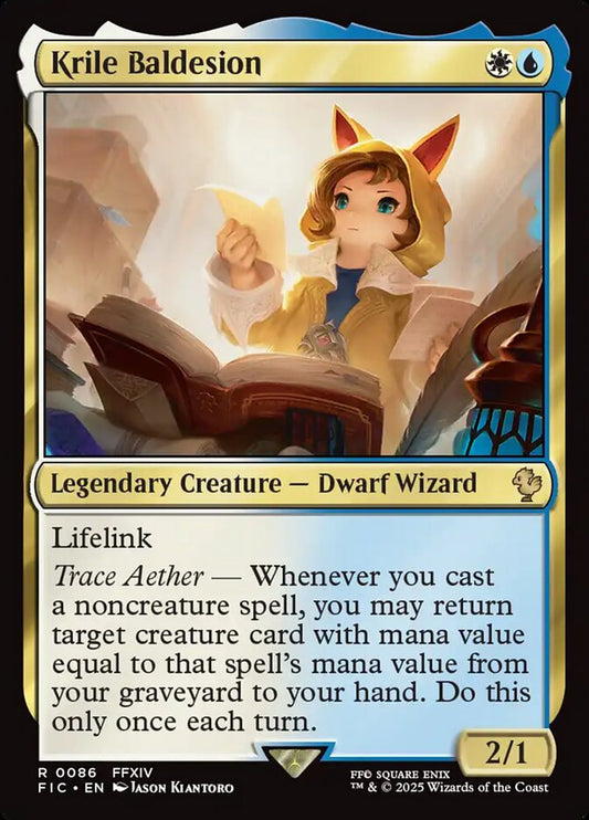 Krile Baldesion front