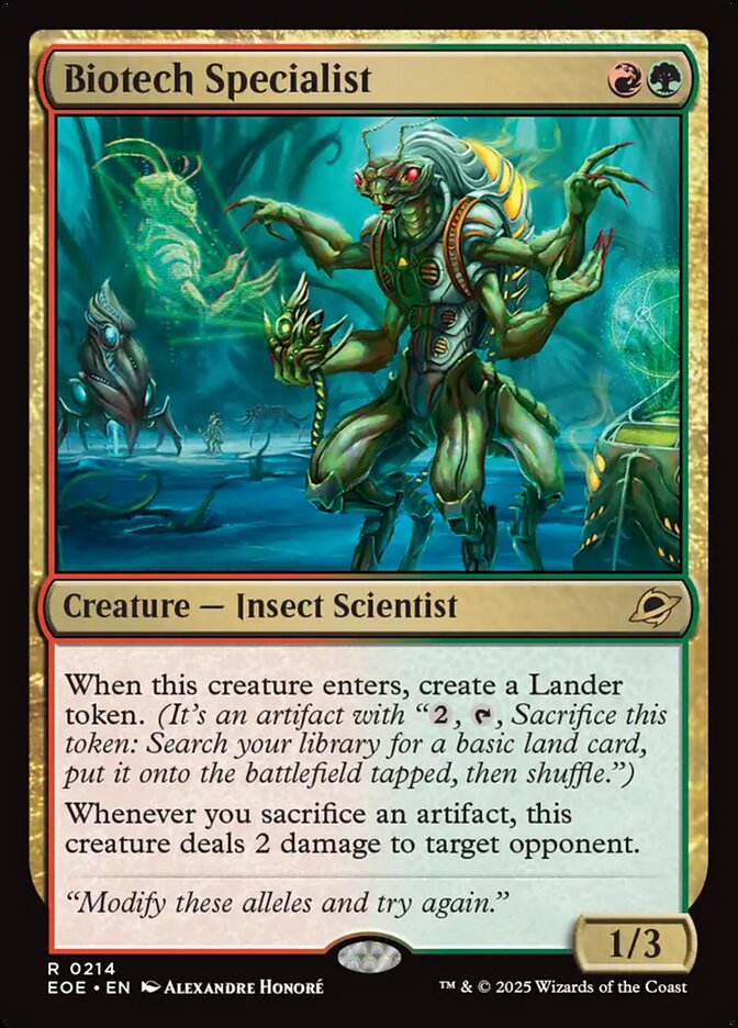 Biotech Specialist front