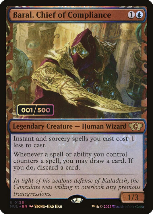 Baral, Chief of Compliance front