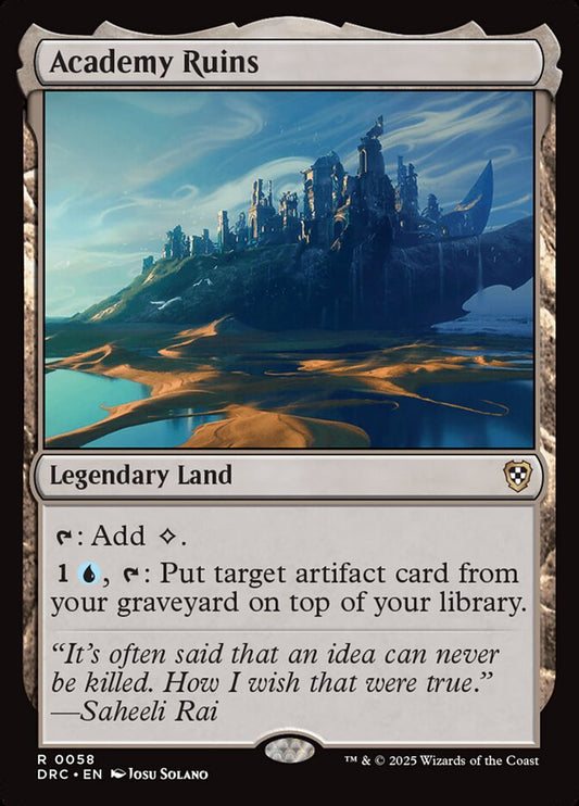 Academy Ruins front