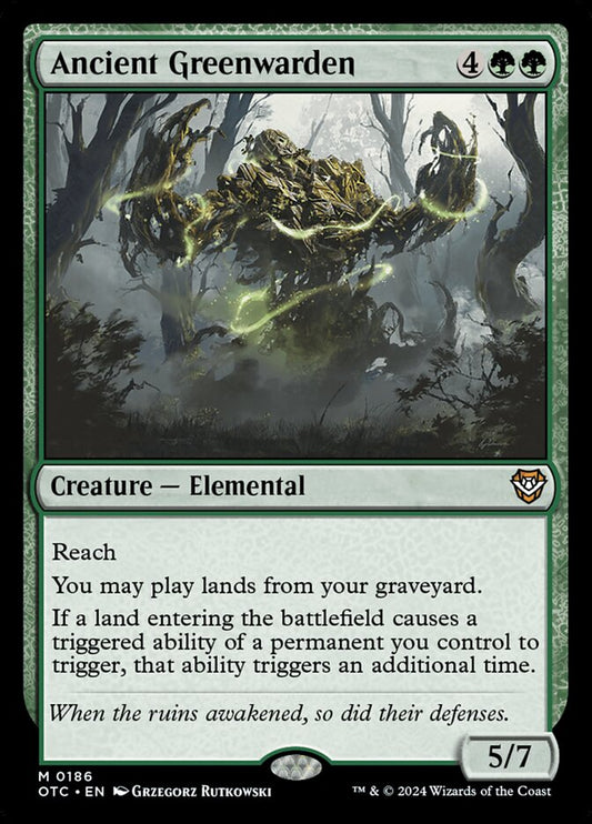 Ancient Greenwarden front
