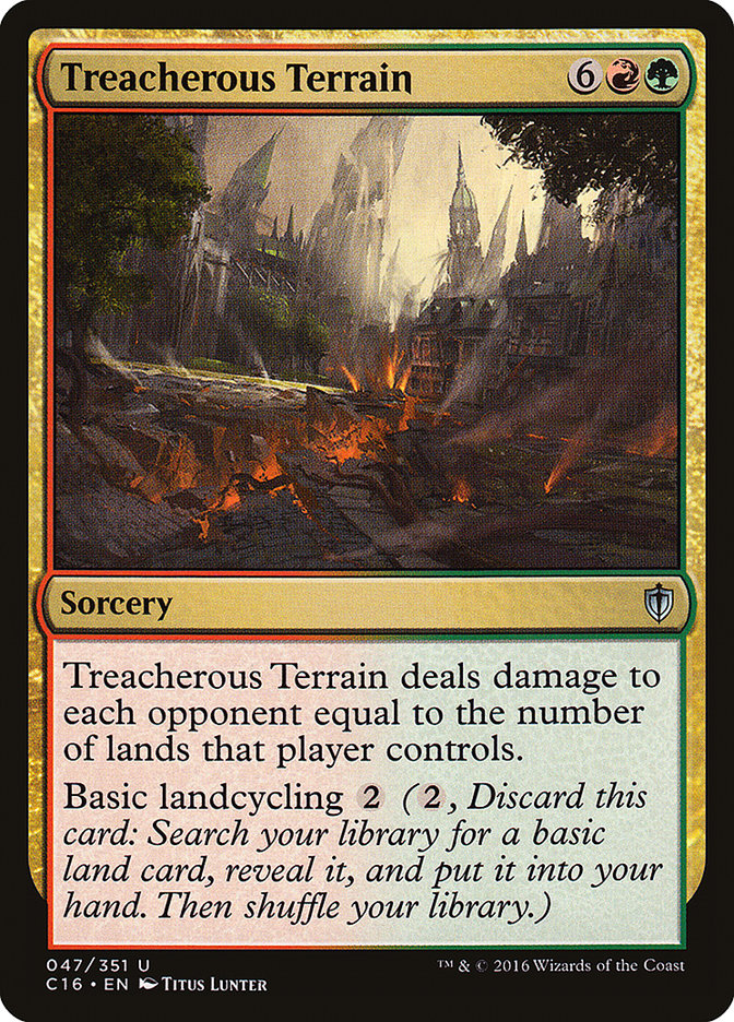 Treacherous Terrain front