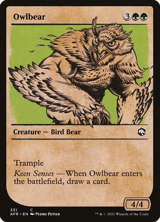 Owlbear front