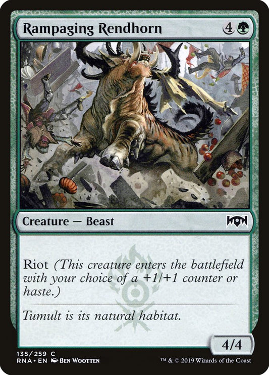 Rampaging Rendhorn front