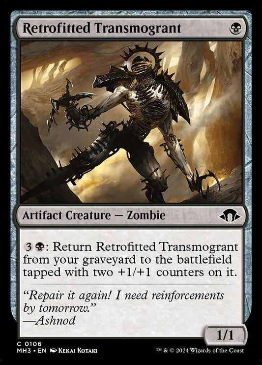 Retrofitted Transmogrant front