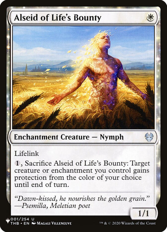Alseid of Life's Bounty front