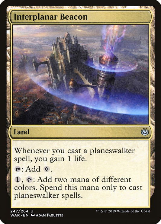 Interplanar Beacon front