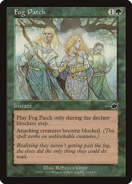 Fog Patch front