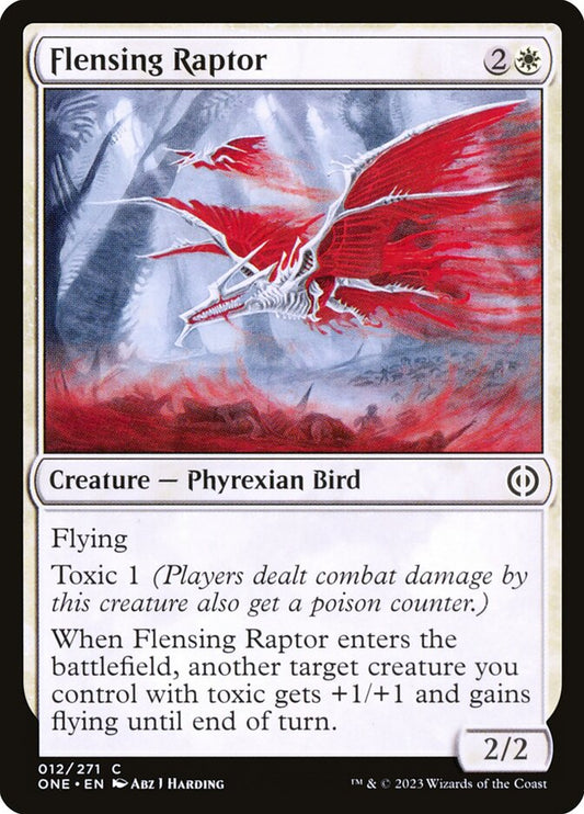 Flensing Raptor front