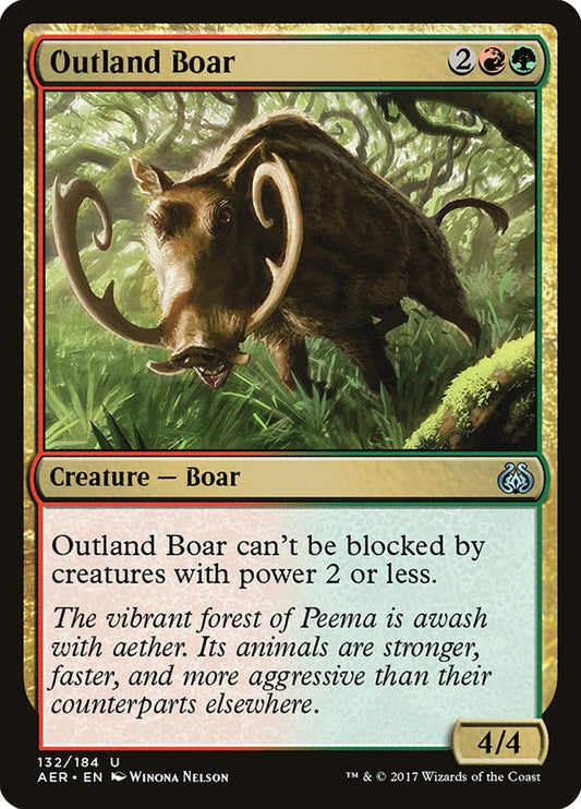 Outland Boar front