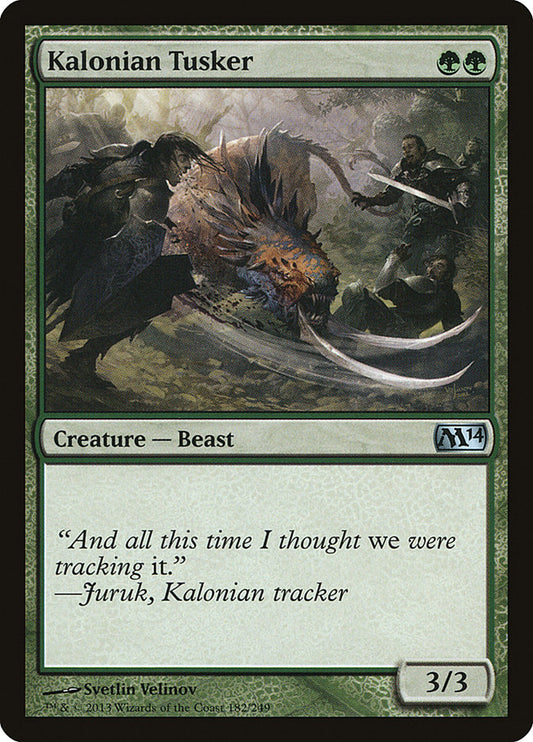 Kalonian Tusker front