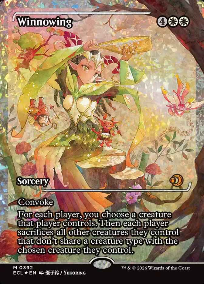 Winnowing (Full Art)  (Fracture Foil)