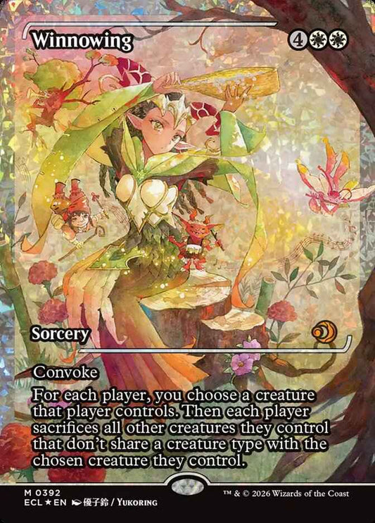 Winnowing (Full Art)  (Fracture Foil)