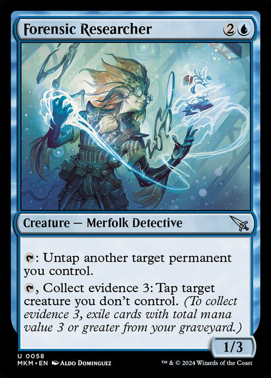 Forensic Researcher front