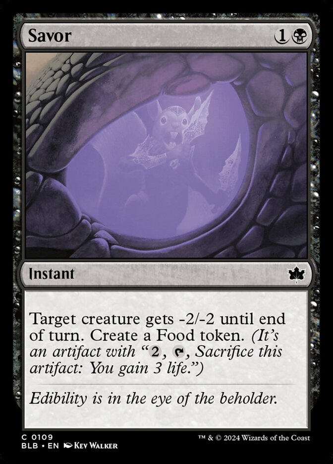 Savor front