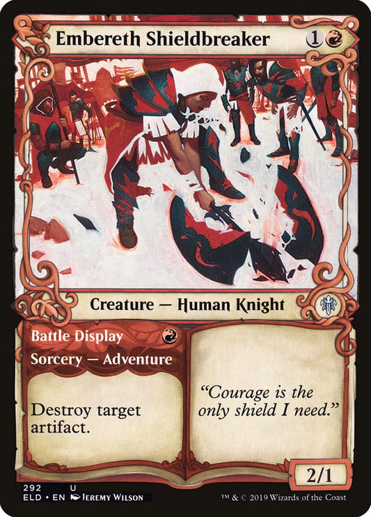 Embereth Shieldbreaker // Battle Display front