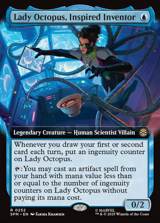 Lady Octopus, Inspired Inventor front