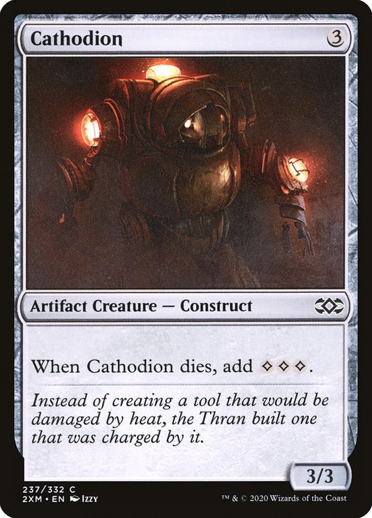 Cathodion front