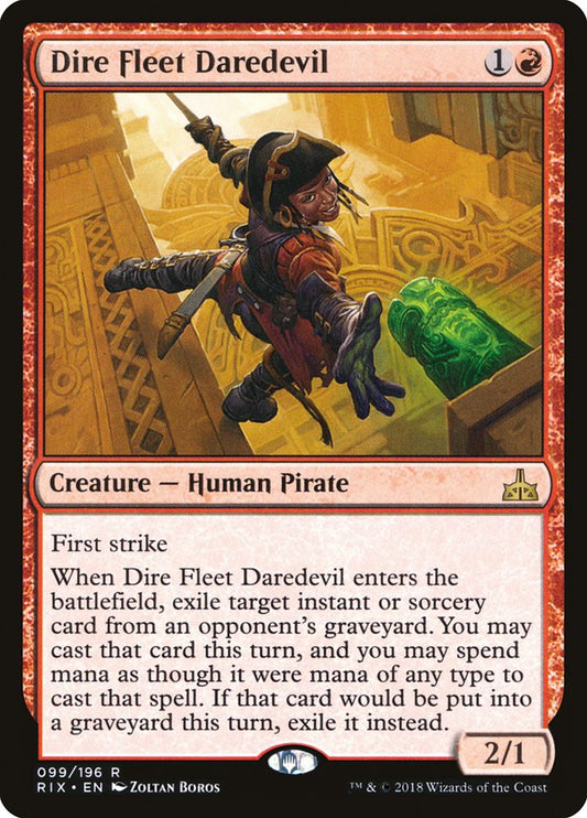 Dire Fleet Daredevil front